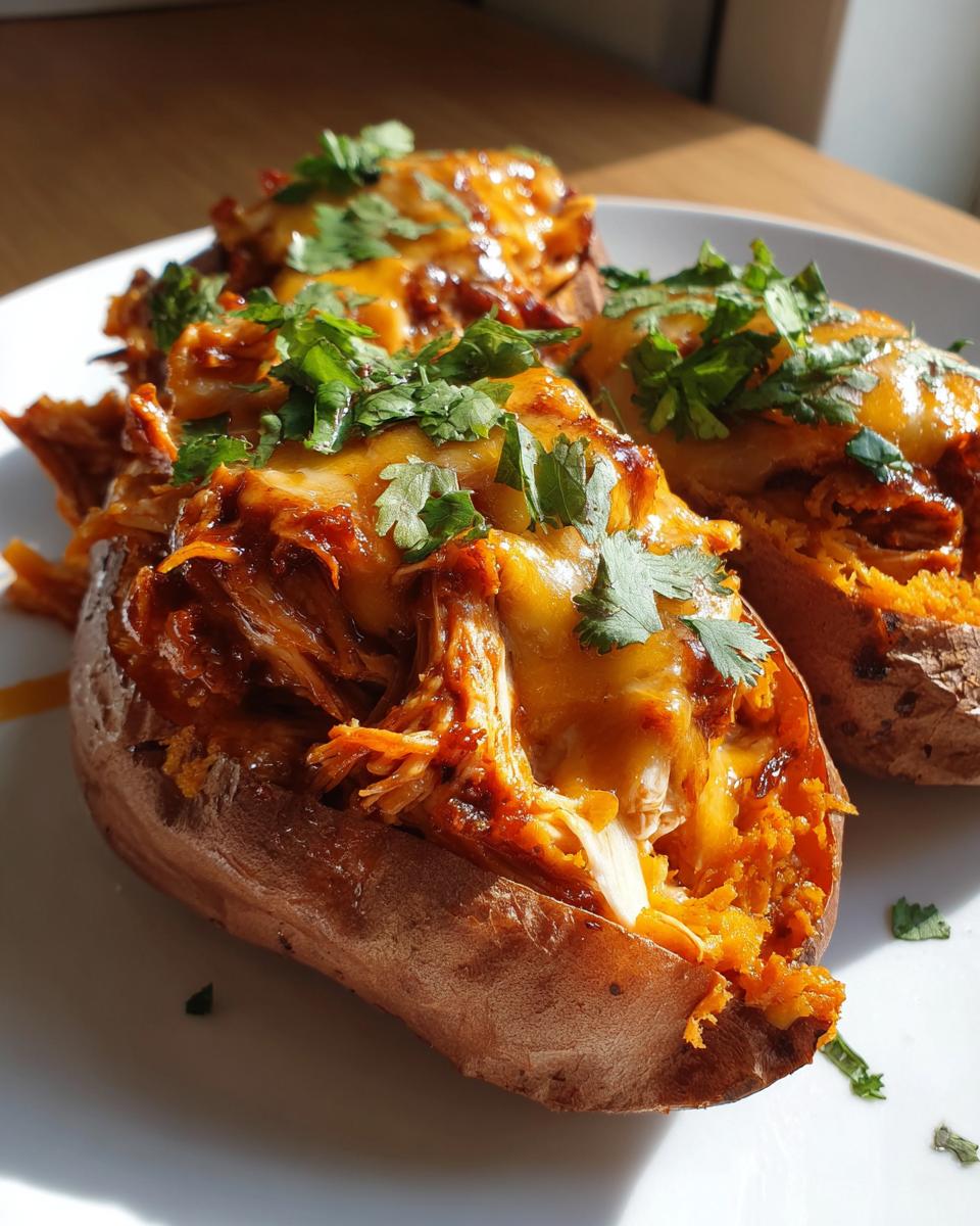 BBQ Chicken Stuffed Sweet Potatoes - detail 2