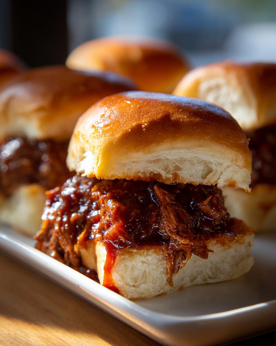 BBQ Meatball Sliders - detail 1