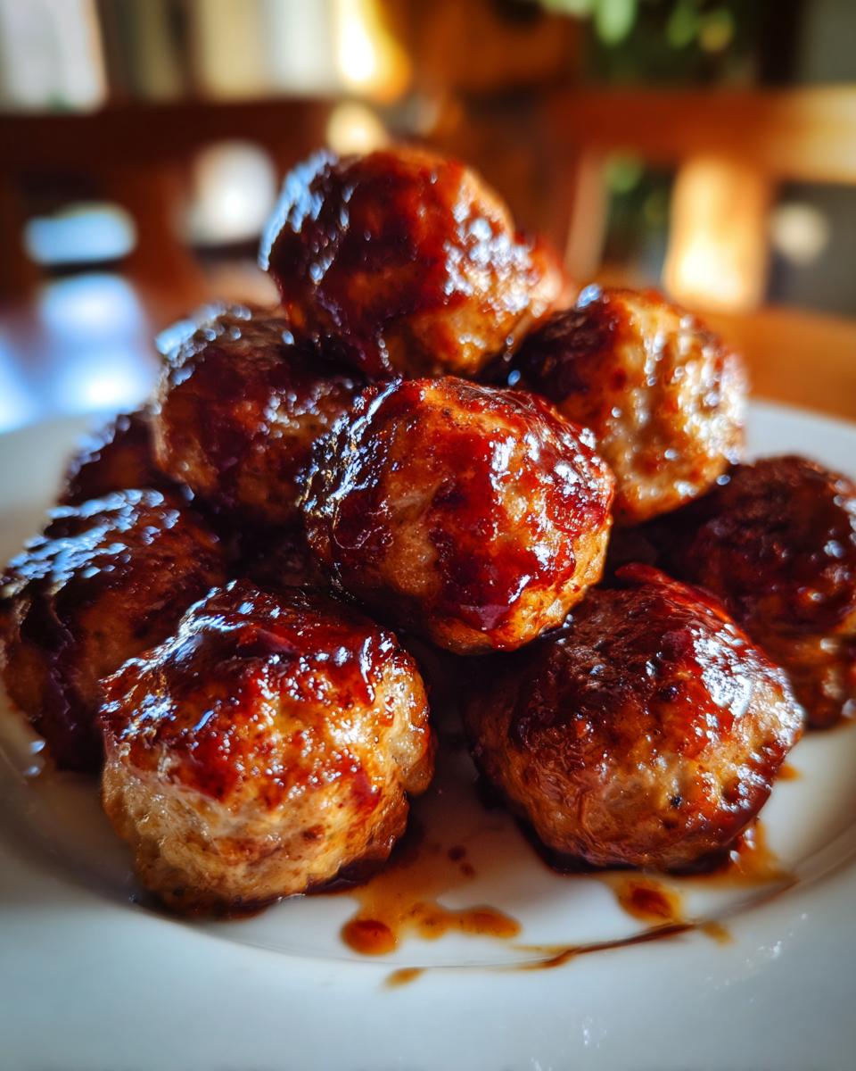 Juicy BBQ Turkey Meatballs Recipe Ready in 40 Minutes 5 BBQ Turkey Meatballs - detail 2