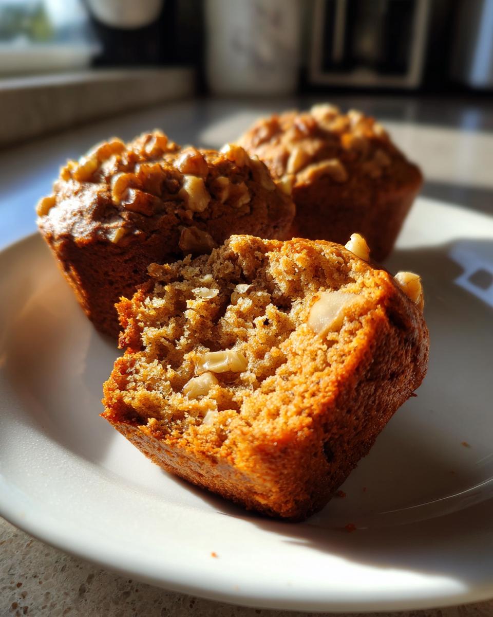 Banana Nut Muffins - detail 1