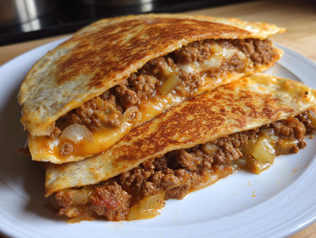 Beef Quesadillas