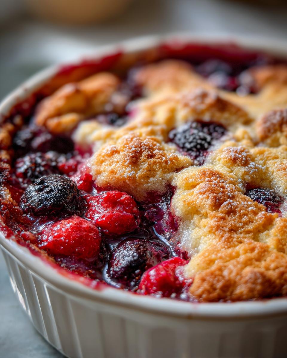Berry Cobbler - detail 1