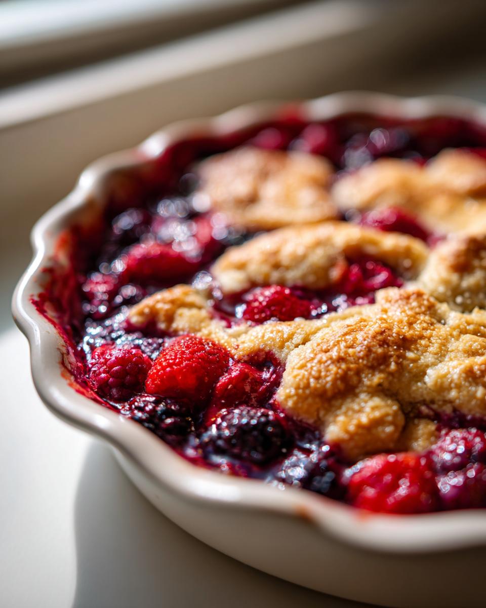 Berry Cobbler - detail 2