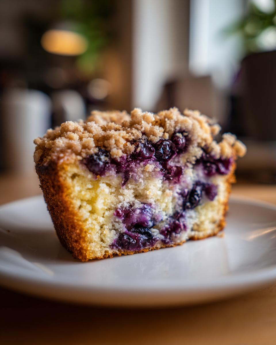 Blueberry Crumb Cake - detail 1