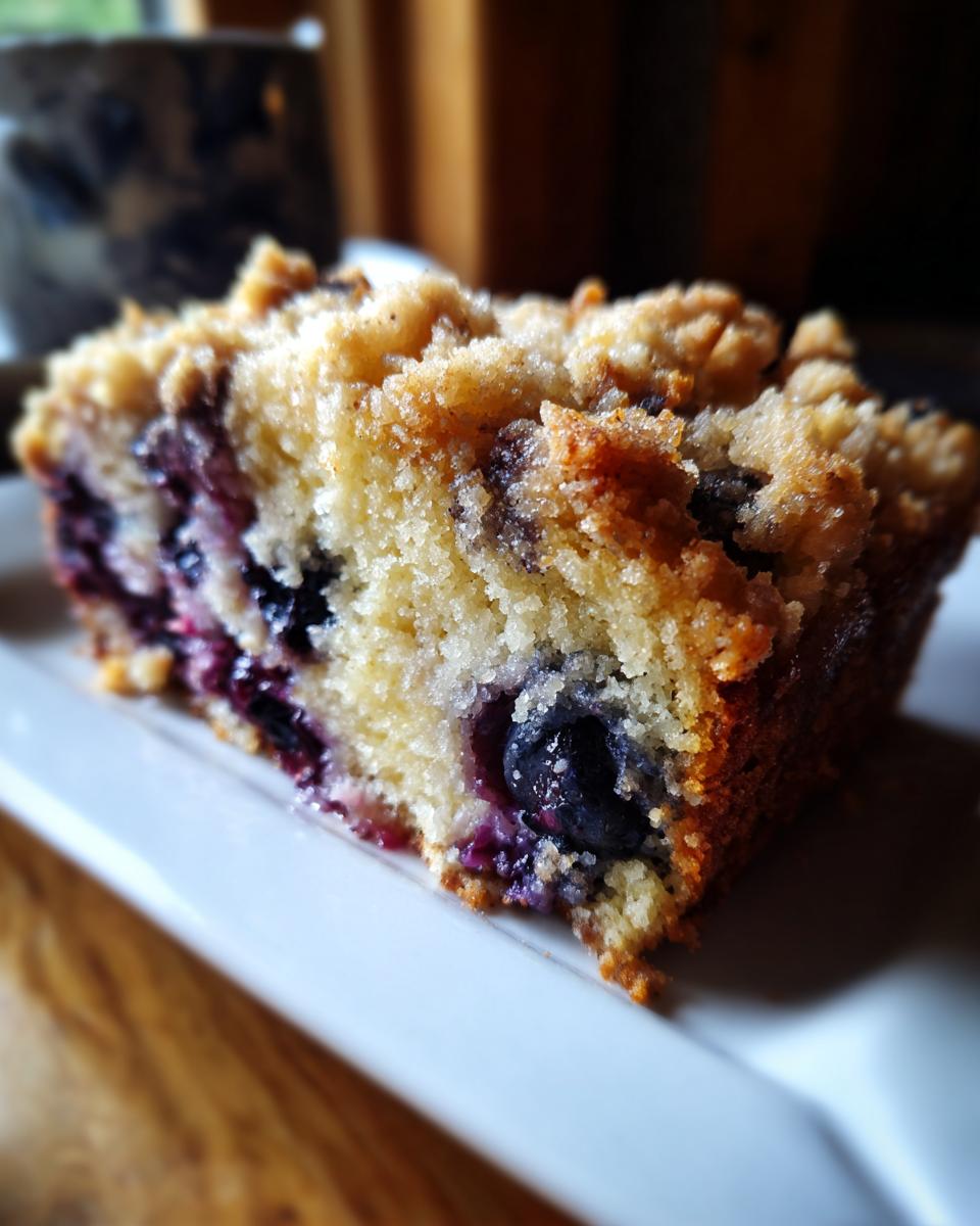 Blueberry Crumb Cake - detail 2