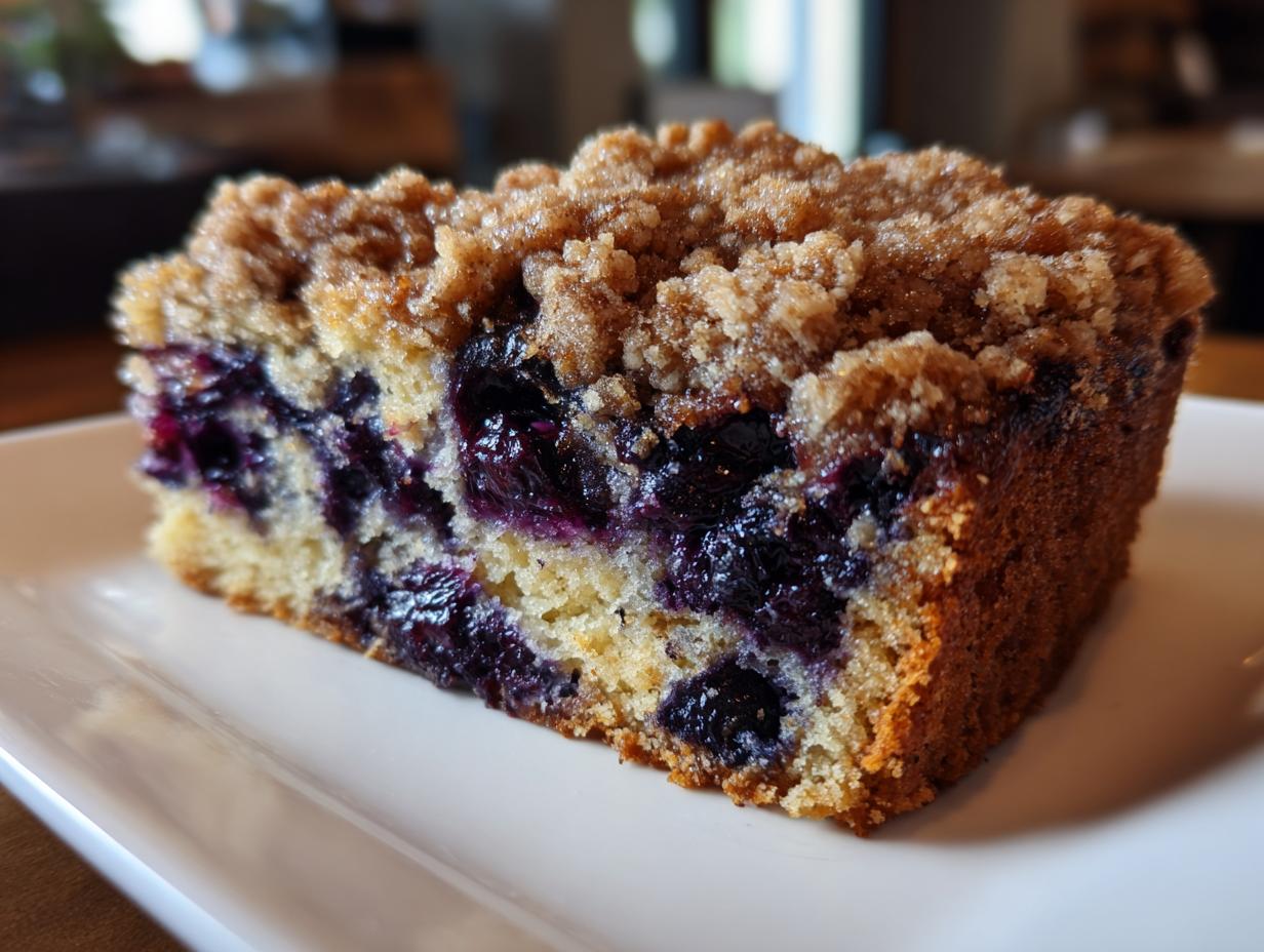 Blueberry Crumb Cake