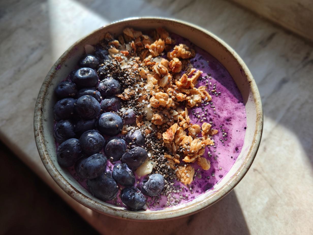 Blueberry Smoothie Bowl