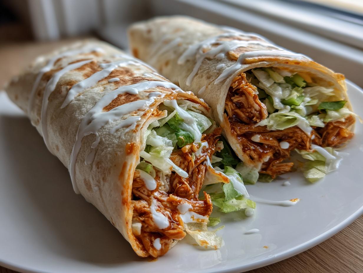 Buffalo Chicken Wraps