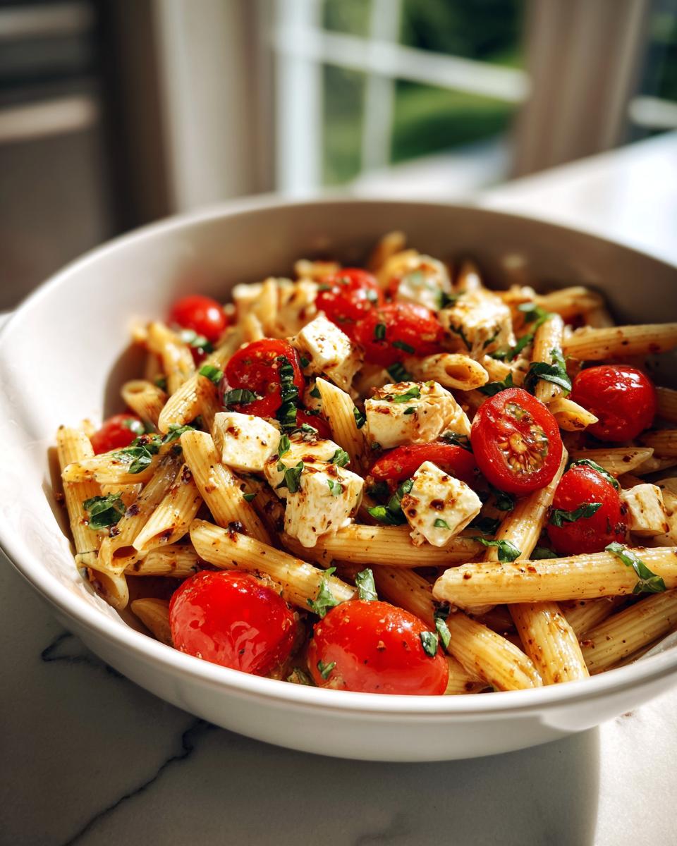 Caprese Pasta Salad - detail 2