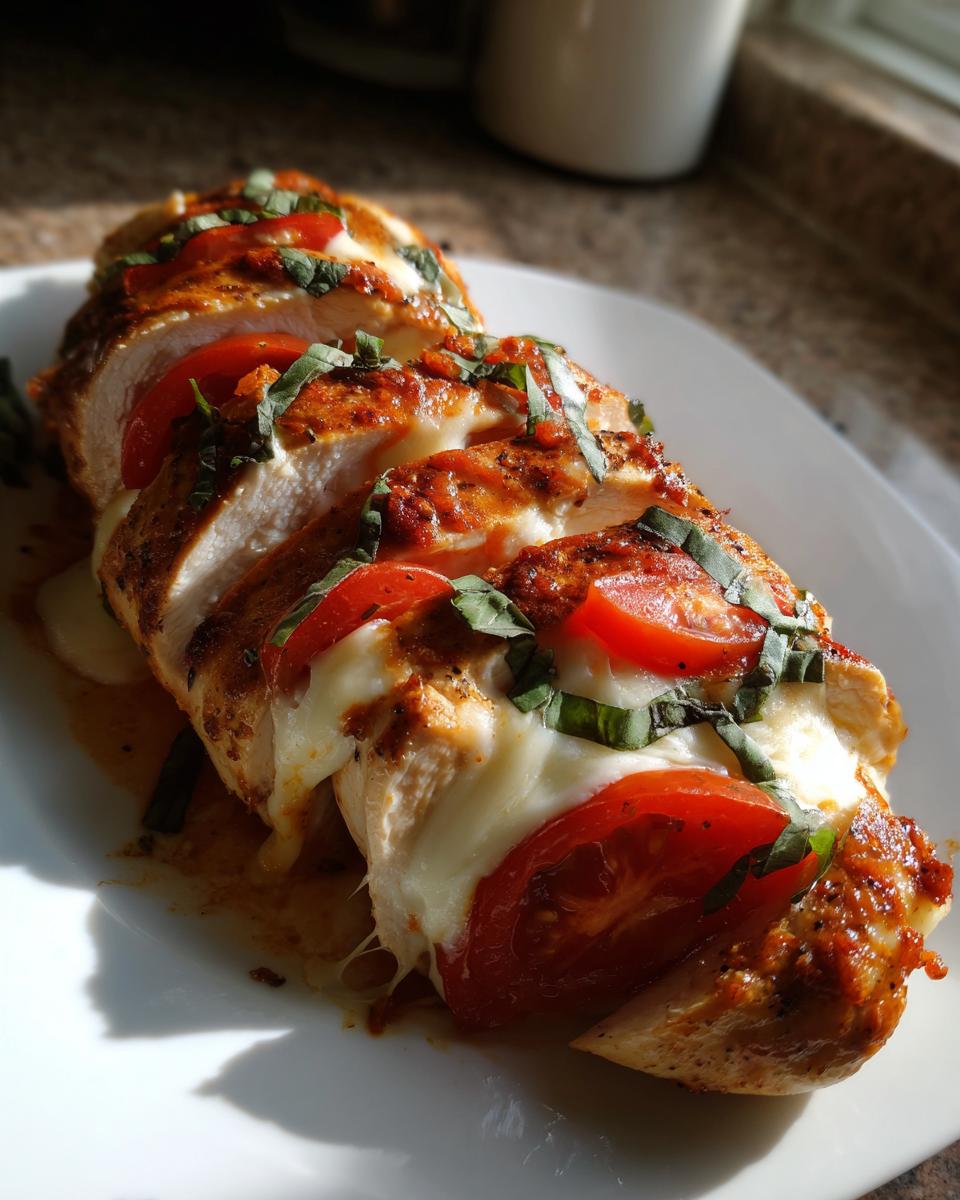 Caprese Stuffed Chicken - detail 1
