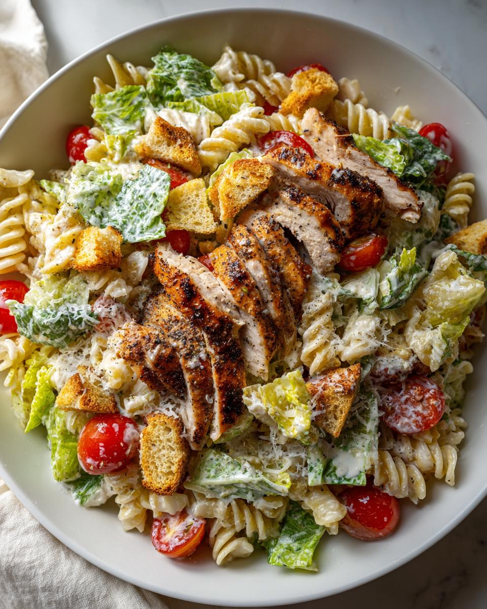 Chicken Caesar Pasta Salad - detail 1