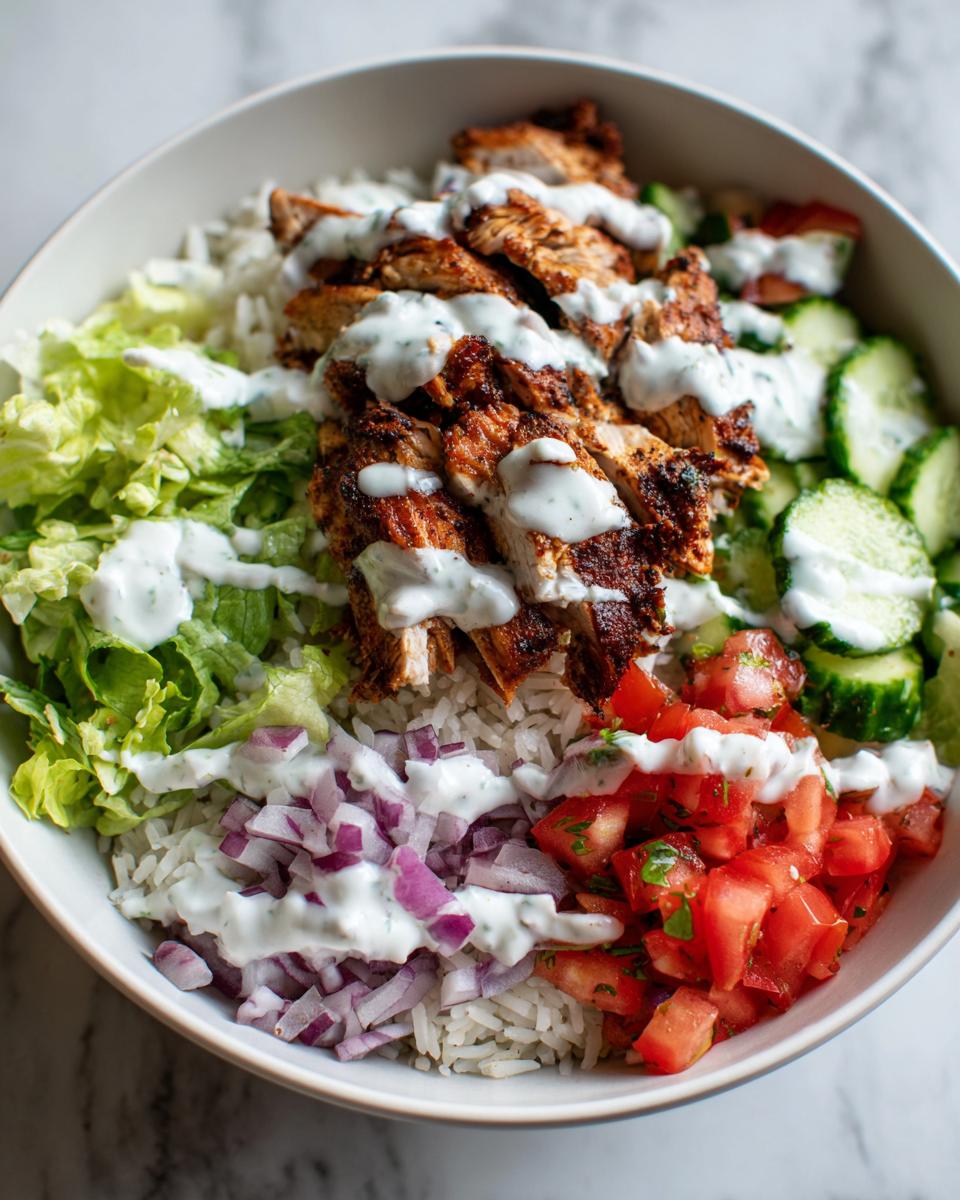 Chicken Shawarma Bowl - detail 1