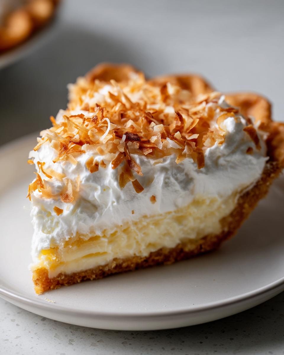 Coconut Cream Pie - detail 1