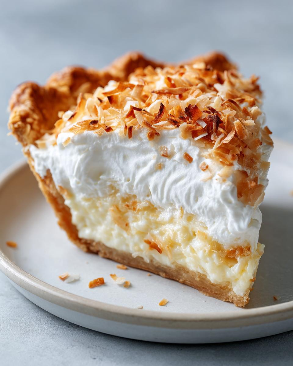 Coconut Cream Pie - detail 2