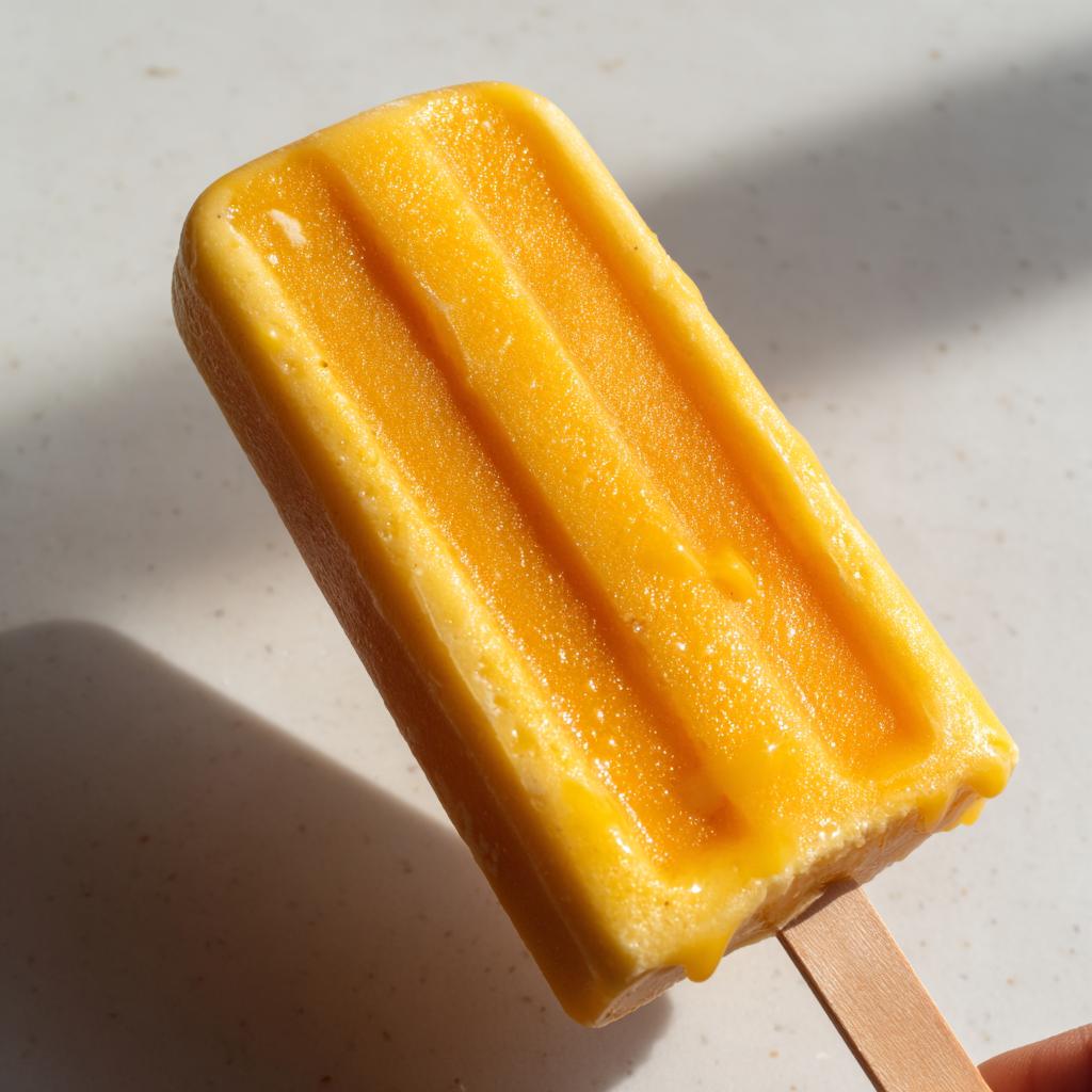 Coconut Mango Popsicles - detail 1