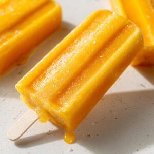 Coconut Mango Popsicles