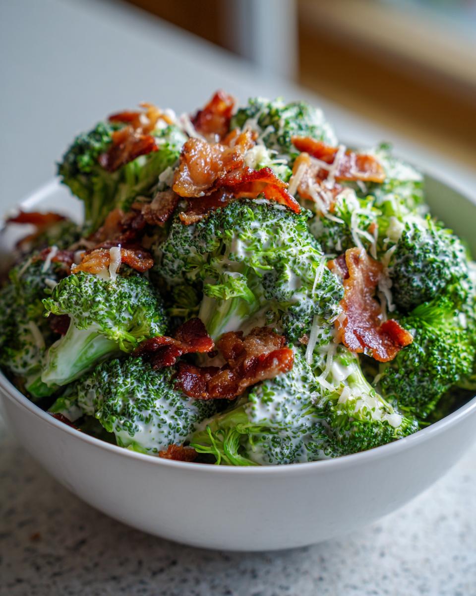 Creamy Broccoli Salad - detail 1