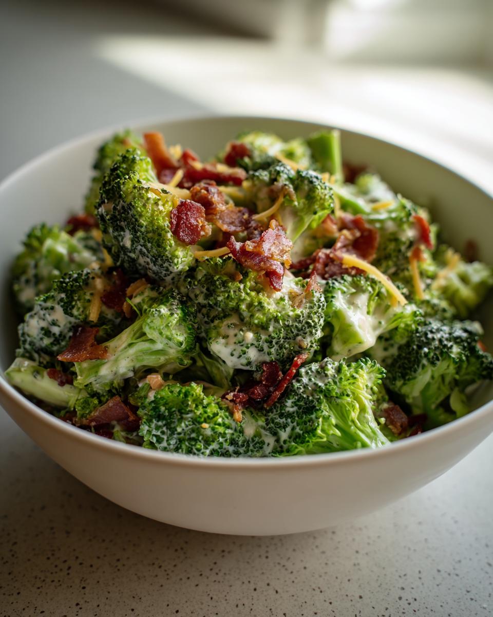 Creamy Broccoli Salad - detail 2
