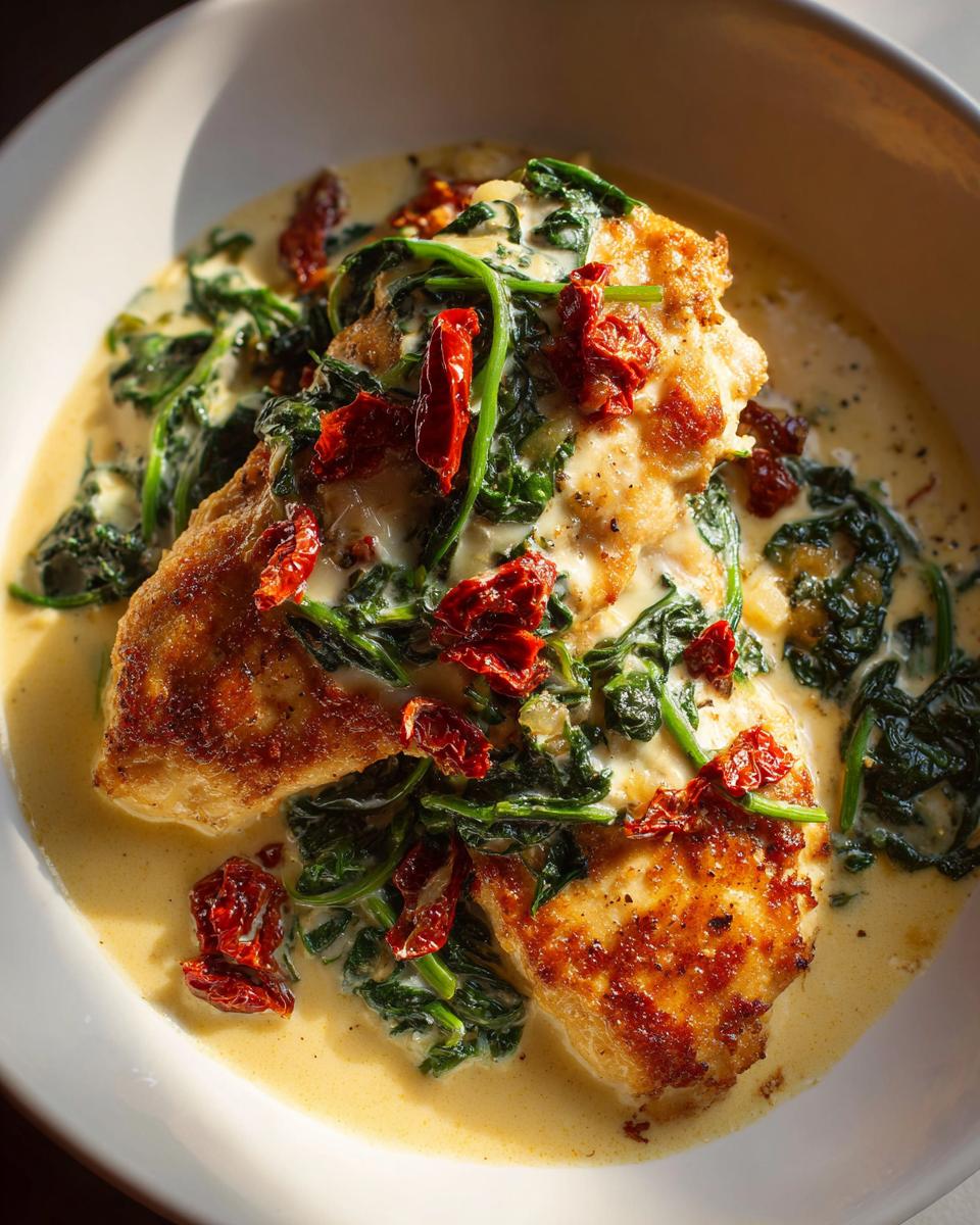 Creamy Tuscan Chicken - detail 1