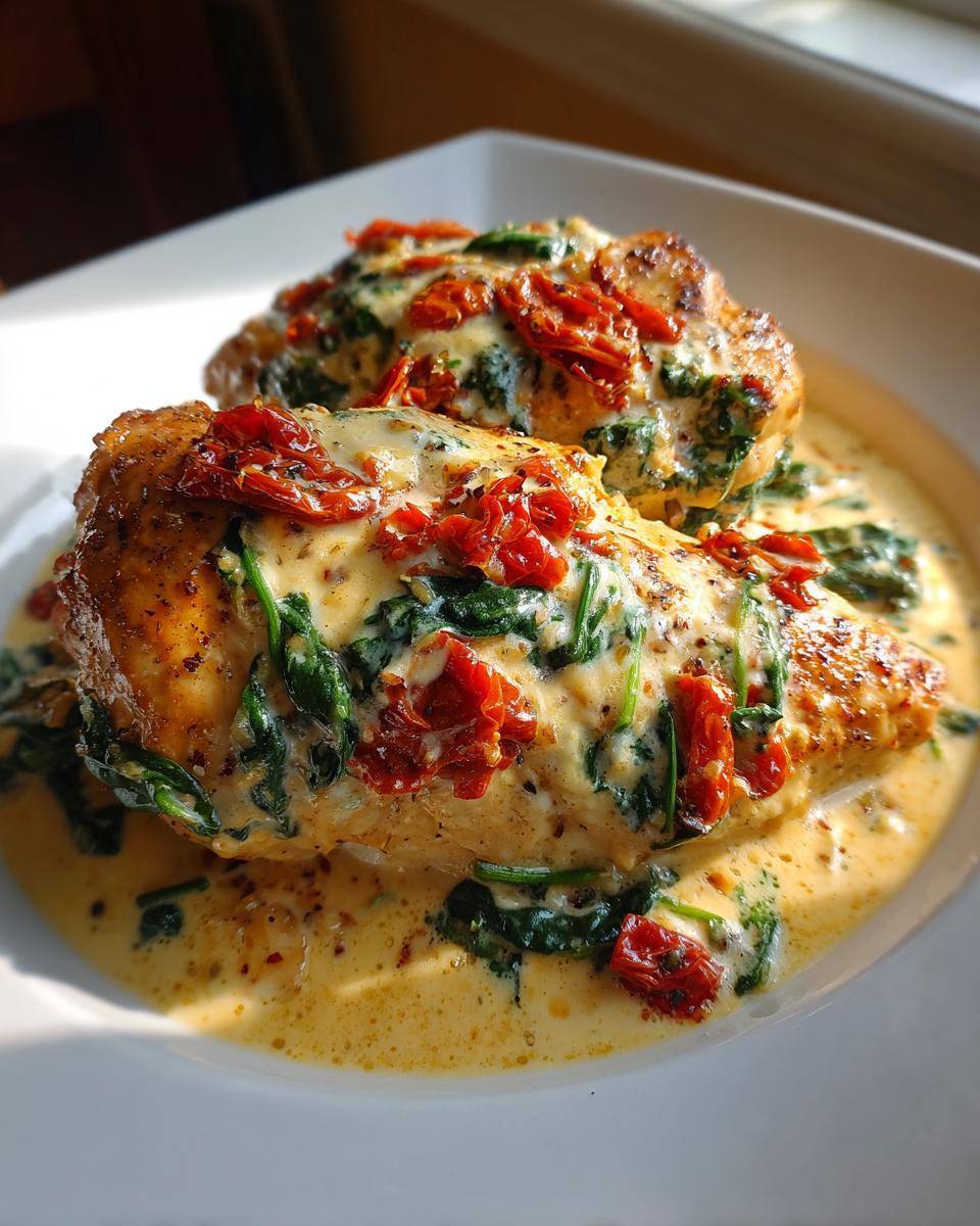 Creamy Tuscan Chicken - detail 2