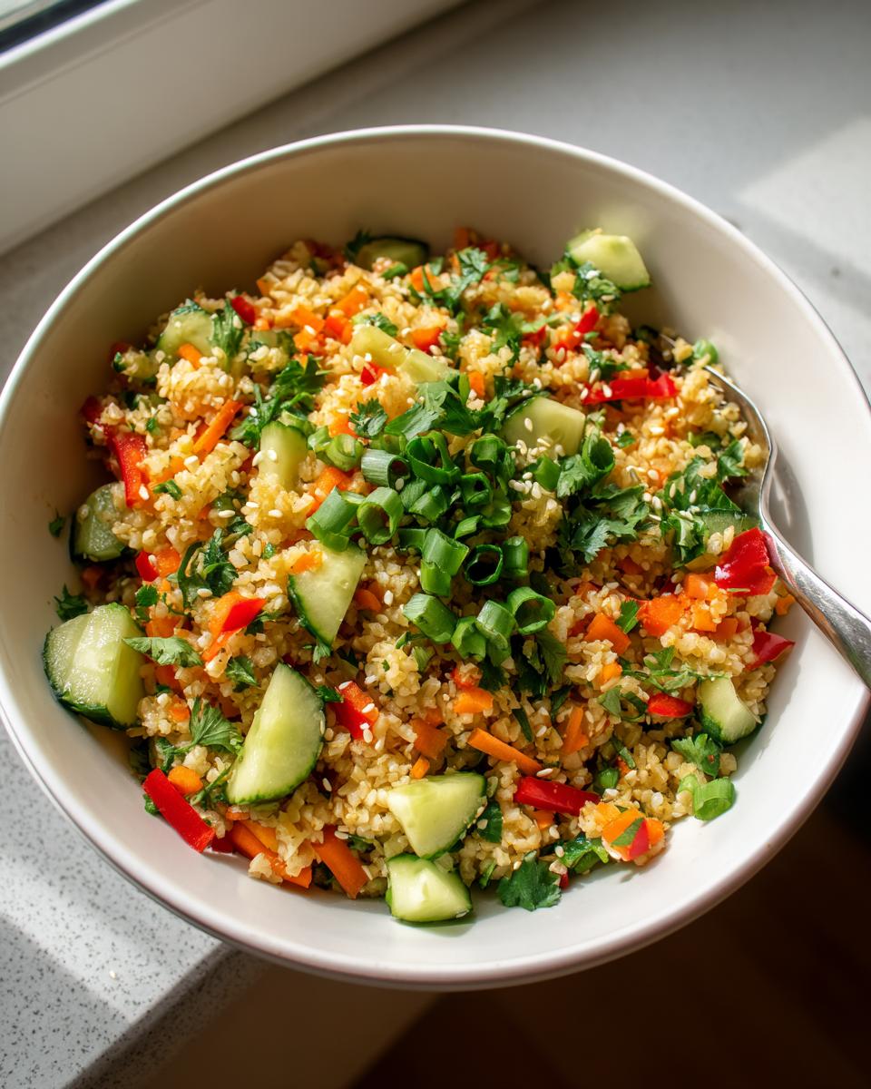 Crispy Rice Salad - detail 1