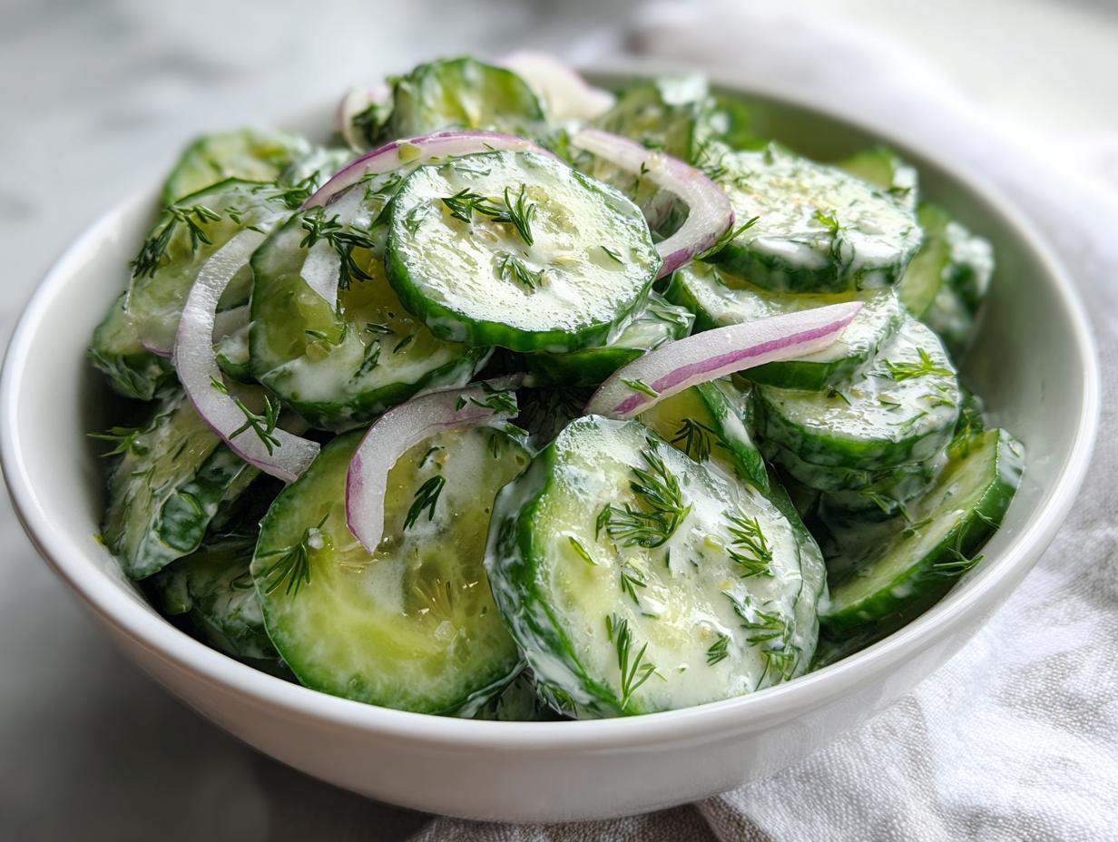Cucumber Dill Salad