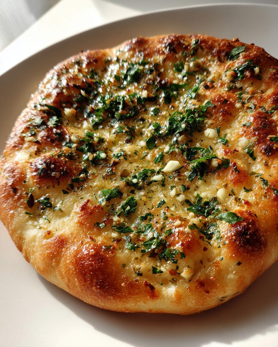 Garlic Herb Flatbread - detail 1
