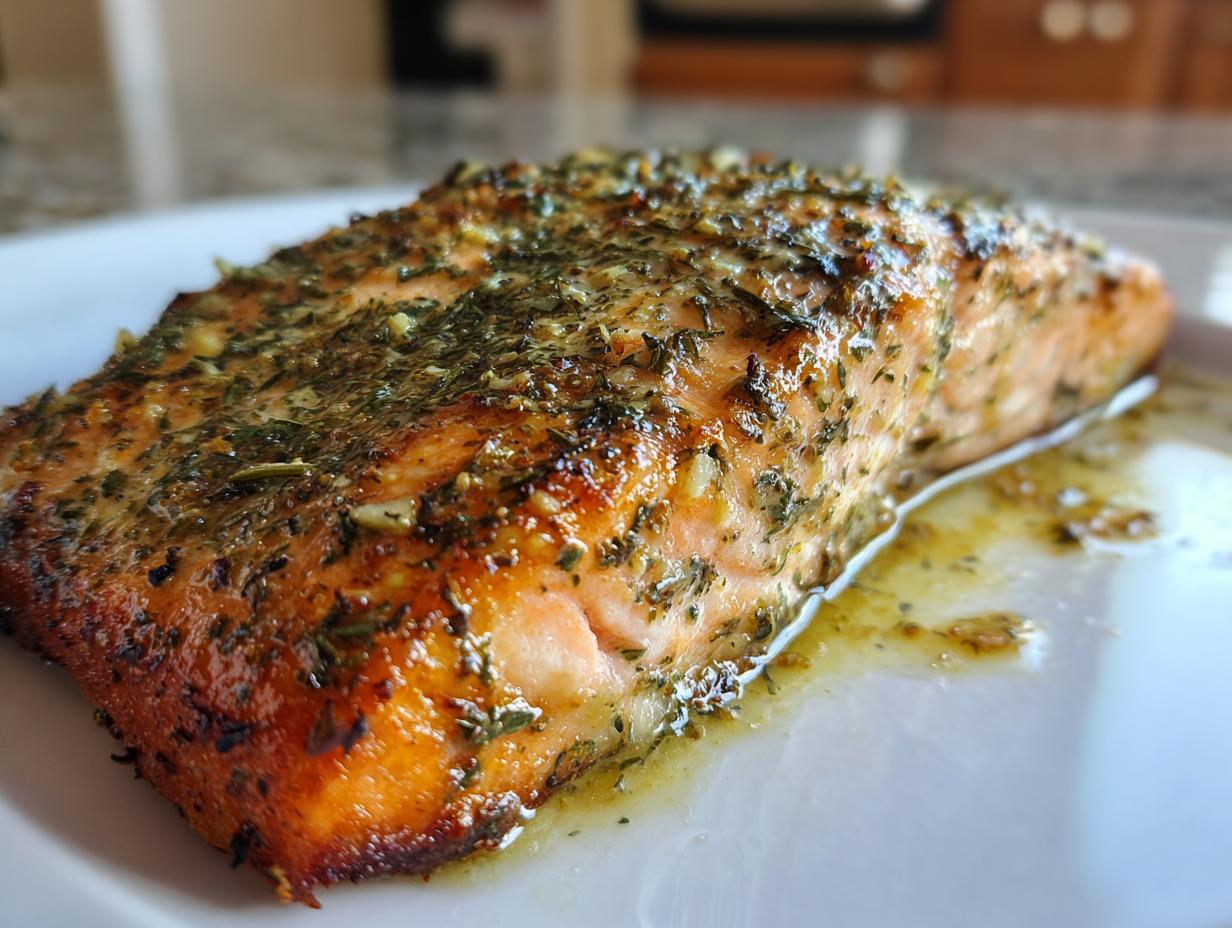 Garlic Herb Salmon