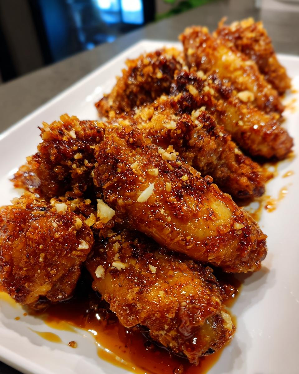Garlic Parmesan Chicken Wings - detail 1