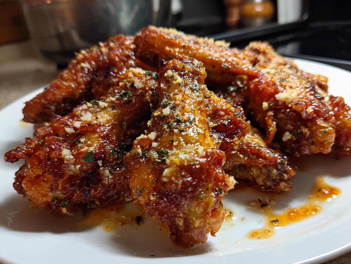 Garlic Parmesan Chicken Wings