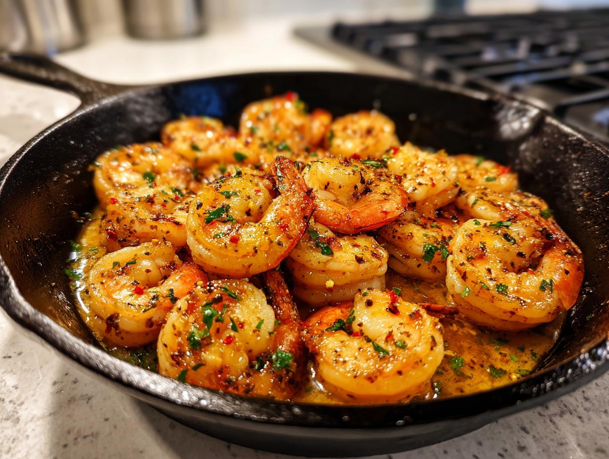 Garlic Shrimp Skillet