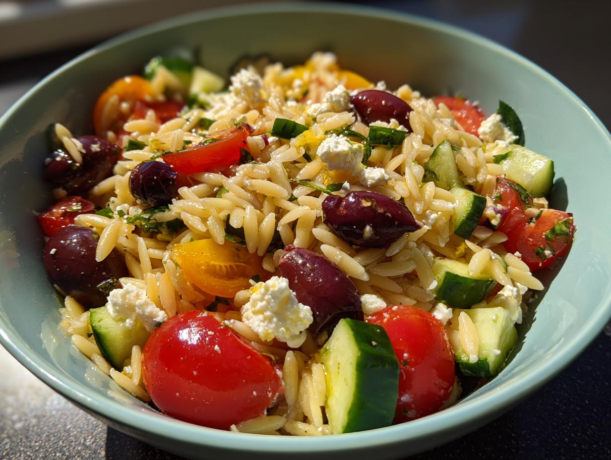 Greek Orzo Salad