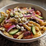 Greek Pasta Bowl Recipe: 30-Minute Mediterranean Bliss 6 Greek Pasta Bowl