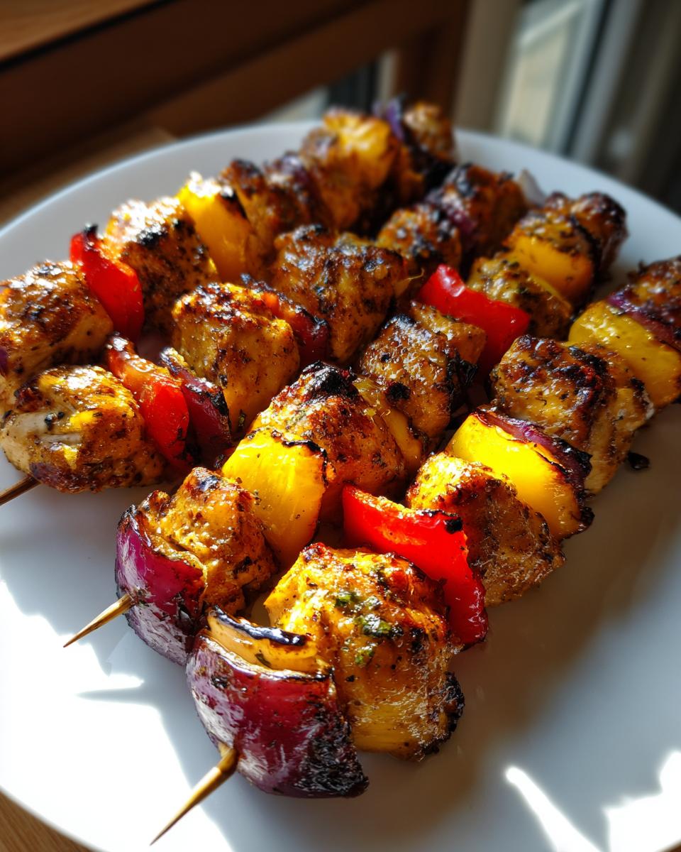 Grilled Chicken Kabobs - detail 1