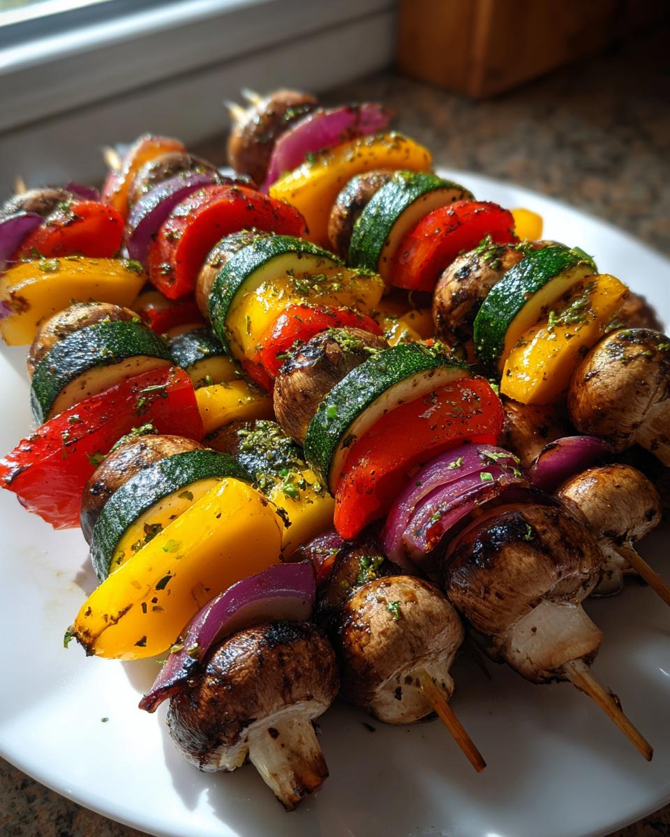 Grilled Veggie Skewers - detail 1