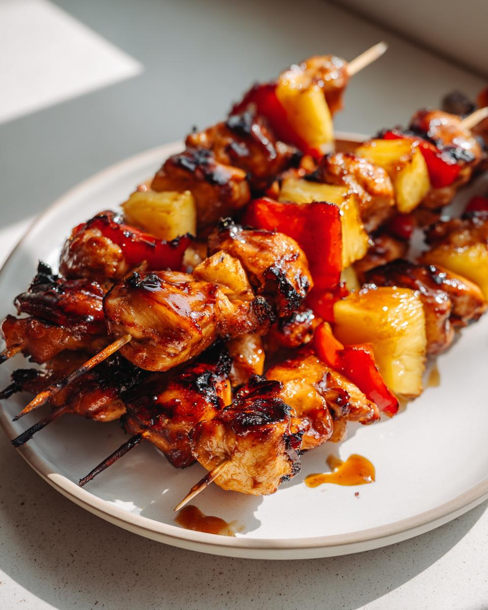 Hawaiian Chicken Skewers - detail 1