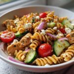 High Protein Pasta Salad