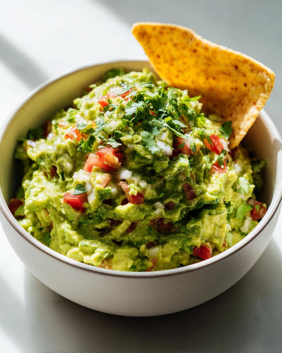 Homemade Guacamole - detail 1