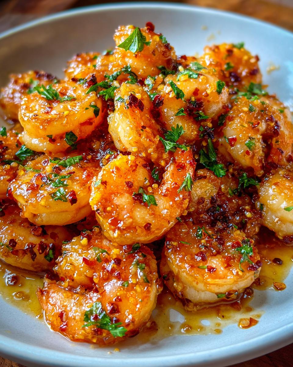 Honey Garlic Shrimp - detail 1