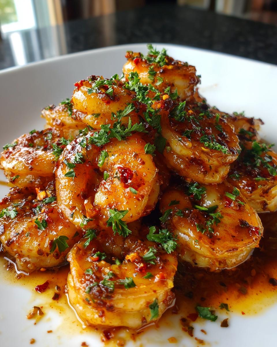 Honey Garlic Shrimp - detail 2