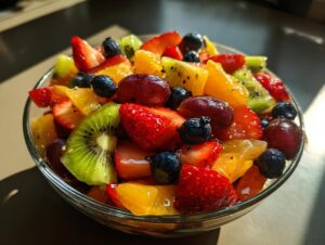 Honey Lime Fruit Salad