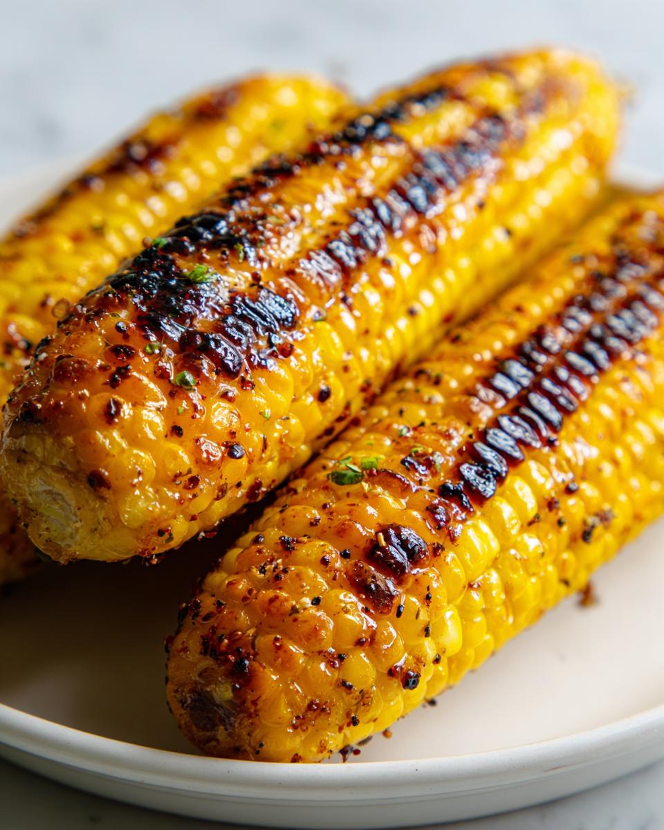 Honey Lime Grilled Corn - detail 1
