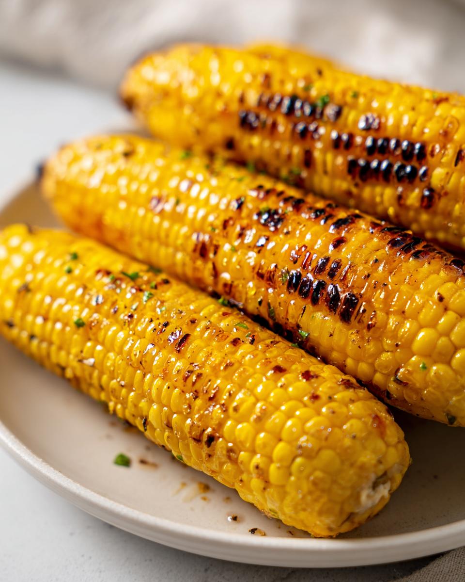 Honey Lime Grilled Corn - detail 2