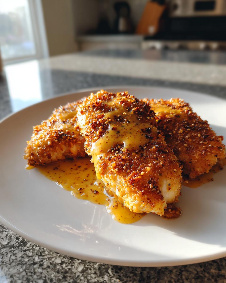 Honey Mustard Pretzel Chicken - detail 2