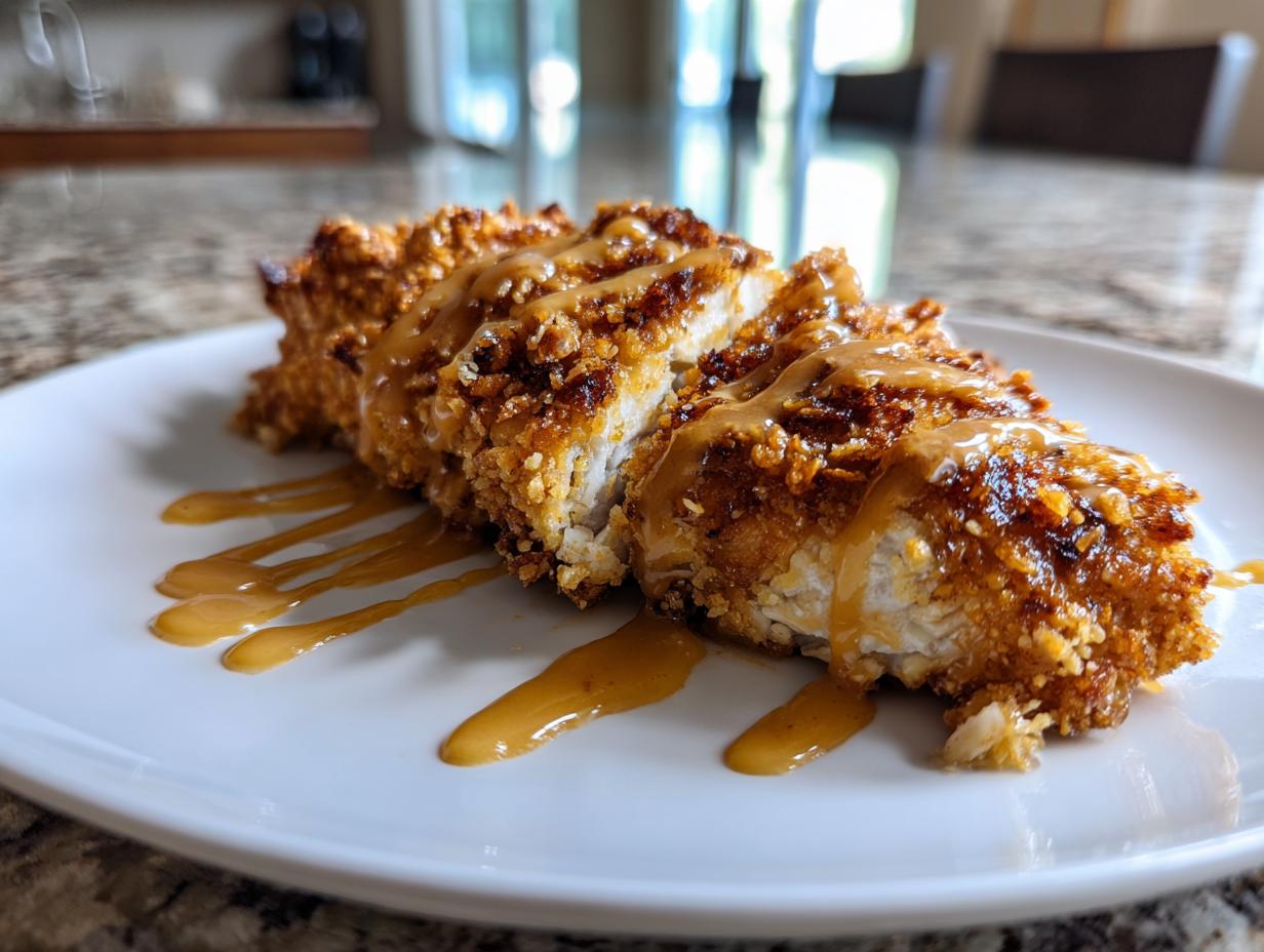 Honey Mustard Pretzel Chicken