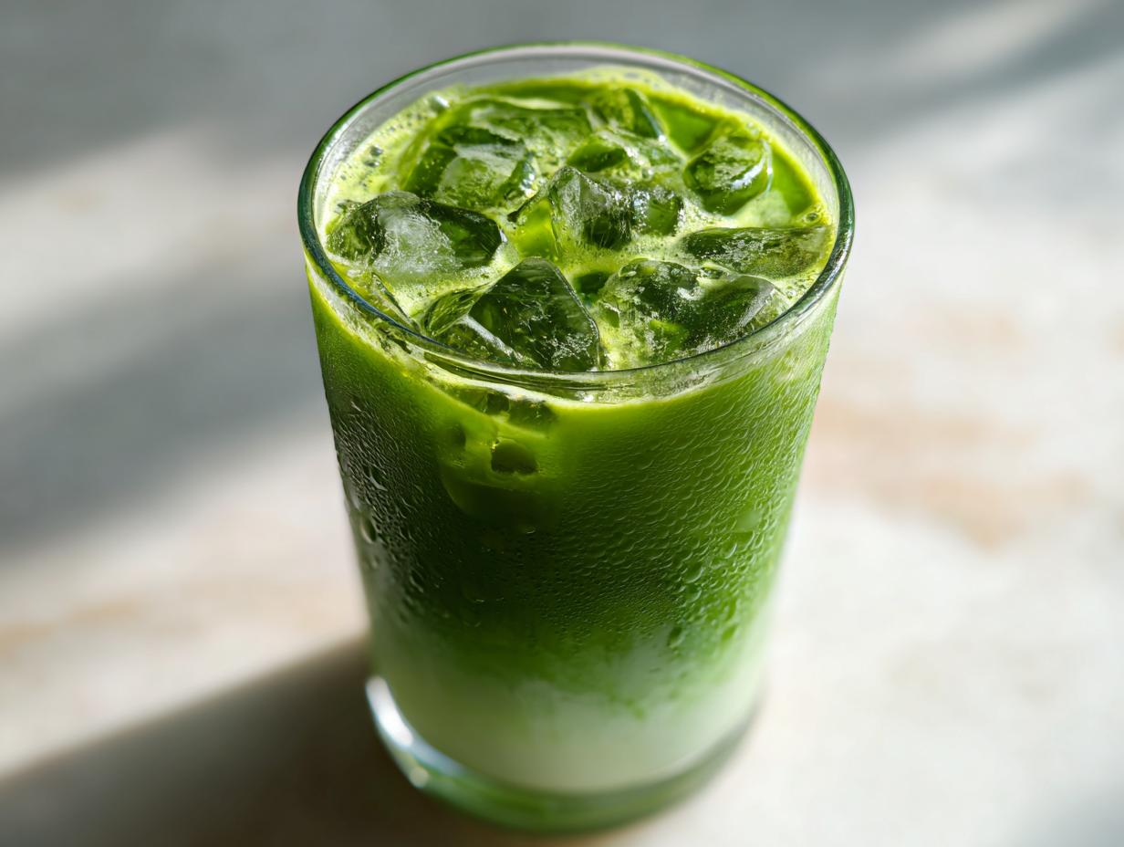 Iced Matcha Latte