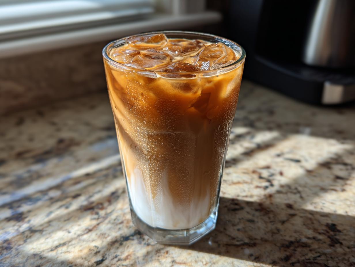 Iced Vanilla Latte