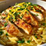 Lemon Chicken Orzo