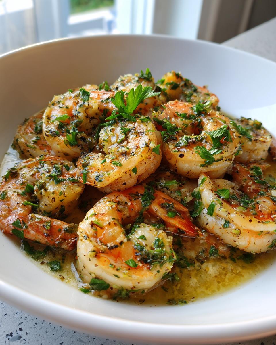 Lemon Garlic Butter Shrimp - detail 1