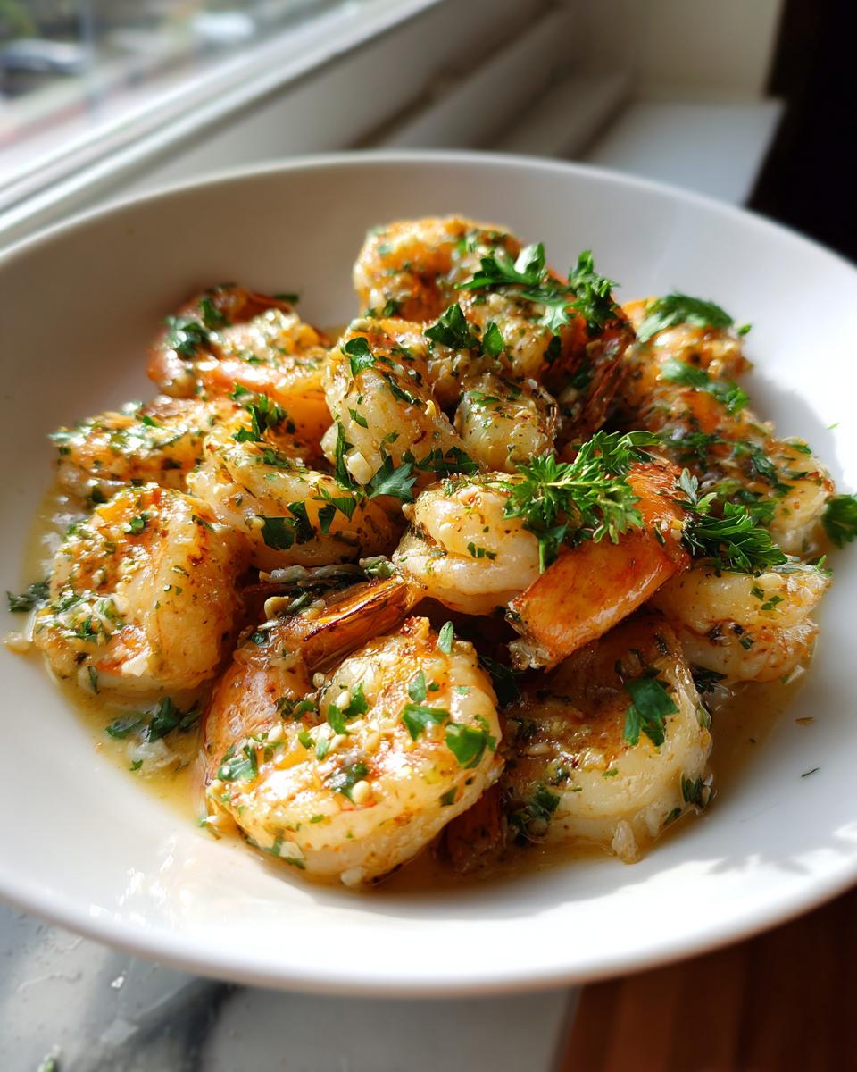 Lemon Garlic Butter Shrimp - detail 2